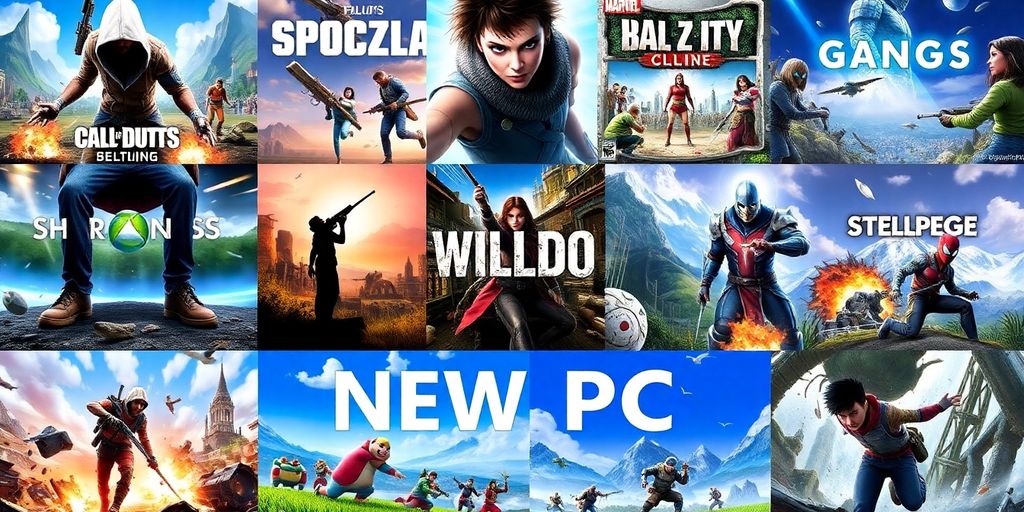 Read more about the article Entdecke die neuesten PC Spiele: Top-Neuerscheinungen im Mai 2025